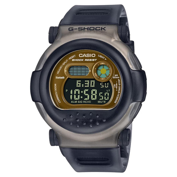 Casio Men Resin G-Shock Digital Gray Dial G-B001Mvb-8Dr (G1343), Band Color-Gray