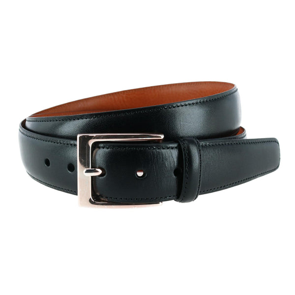 Trafalgar Men's Big & Tall Classic Cortina 30mm Leather Belt