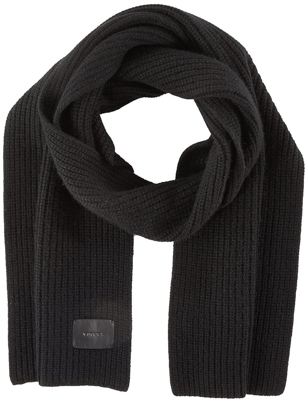 Vince Men's Cashmere Blend Shaker Stitch Rib Knit Scarf